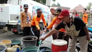 Pramuka Jatinegara Bantu Air Bersih di Dukuhbangsa