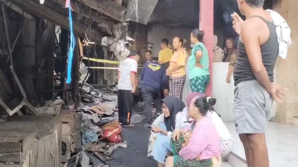 Kerugian Kebakaran Pasari Capai Rp 855 juta