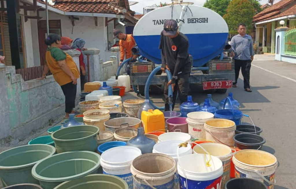 Ratusan KK di Brebes Selatan Masih Kesulitan Air Bersih