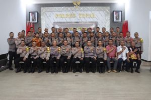 Kapolres Tegal Lepas Siswa Latja SPN Polda Jateng