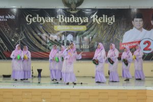 Pendukung Gibran Kumpulkan Seniman di Gebyar Budaya Religi