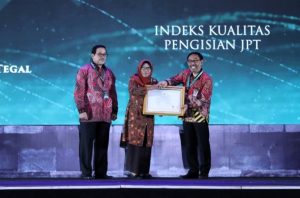 Pemkab Tegal Raih Dua Penghargaan Meritokrasi KASN, Bupati Umi : Komitmen Hadirkan Layanan Publik 