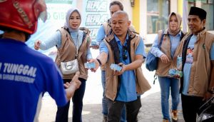 Repnas Jateng Bagikan Ribuan Susu Gratis, Implementasikan Program Prabowo-Gibran