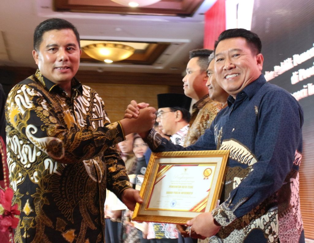 Pemkot Tegal Raih KIP Award Kategori Informatif Dua Kali Berturut-turut