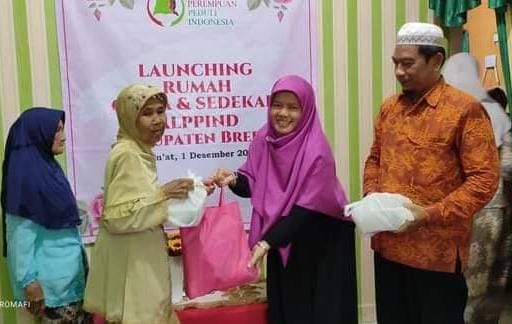 ALPPIND Brebes Lauching Rumah Cinta dan Sedekah