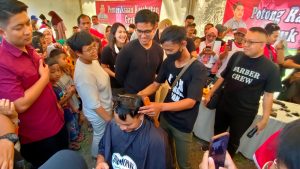 Warga Salah Sebut Nama, Kaesang : Saya Bukan Gibran, Beda Orang