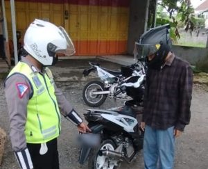 Dua Hari, Satlantas Polres Tegal Tindak 15 Pengguna Knalpot Brong