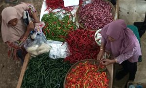 Ibu Rumah Tangga Keluhkan Harga Cabai Masih Tinggi