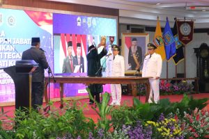 Agustyarsyah Dilantik Sebagai Pj Bupati Tegal, Diminta Turunkan Angka Kemiskinan Ektrim Hingga 0 Persen