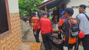 Seorang Pria Hanyut di DAS Kalirambut Ditemukan Meninggal 