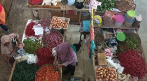 Minim Akses Transportasi, Pasar Seng Makmur Sepi Pembeli