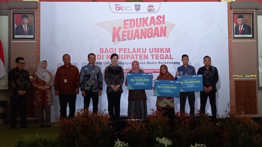 OJK Gelar Edukasi Keuangan Bagi Pelaku UMKM di Kabupaten Tegal