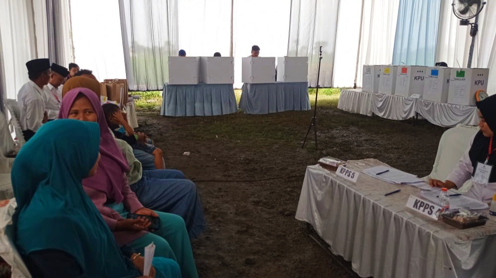 Tiap Pemilih Butuh Waktu 5 Menit untuk Mencoblos