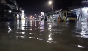 Sungai Babakan Ketanggungan Meluap, 4 Desa Terendam Banjir