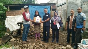 Sepekan, PMI Bantu Empat Warga Terdampak Rumah Roboh