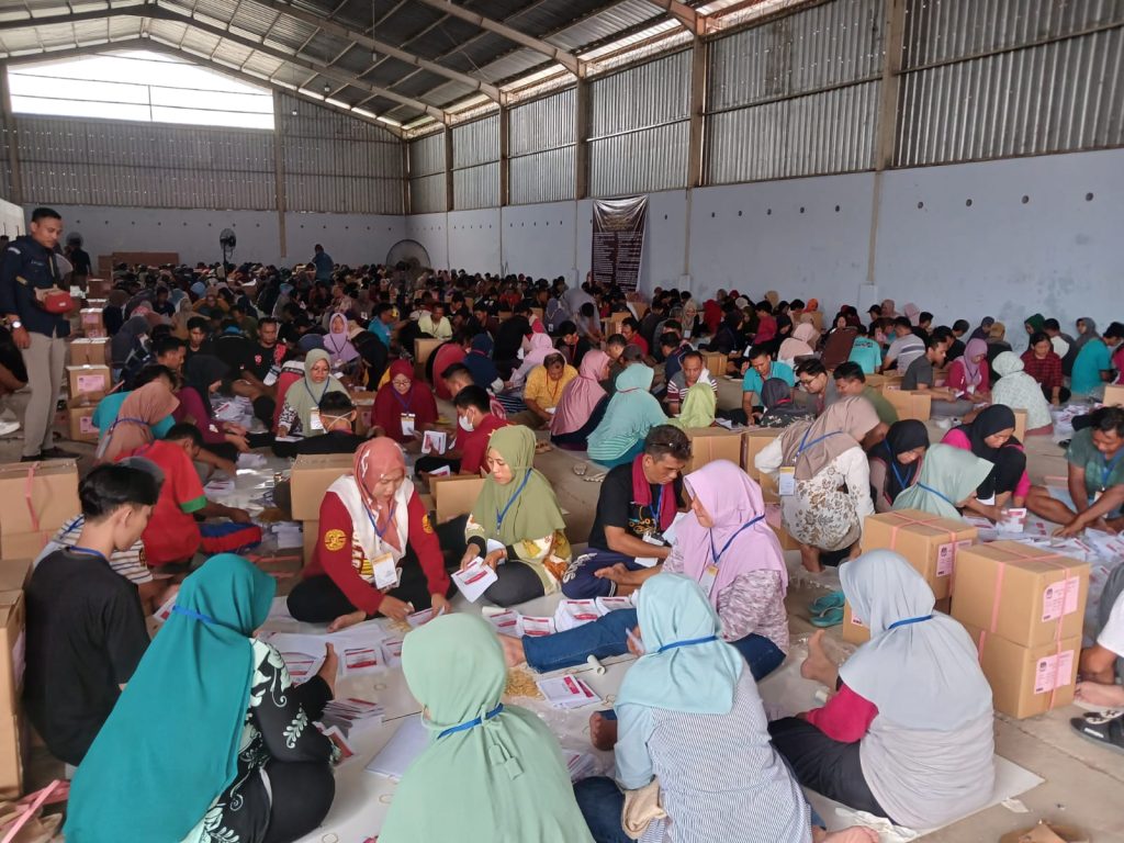 4.971 Lembar Surat Suara Presiden Rusak