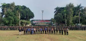 Kodam IV/Diponegoro Gelar Apel Kesiapsiagaan Pengamanan Pemilu 2024 di Kabupaten Tegal