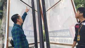 Ribuan Baliho Caleg di Kabupaten Tegal Langgar Aturan