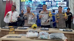 Enam Kali Beraksi, Kawanan Perampok Minimarket Berhasil Dibekuk Tim Resmob Polres Tegal