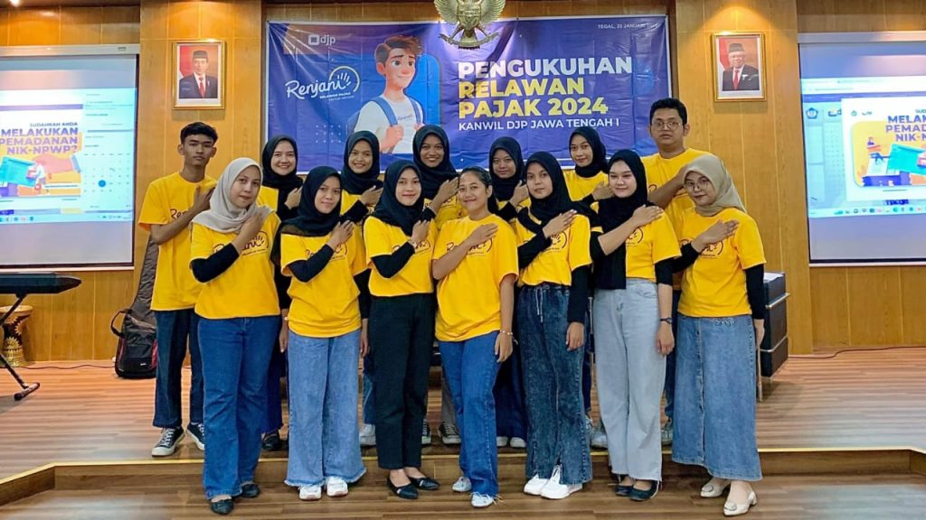 Mahasiswa Poltek Harber Jadi Relawan Pajak