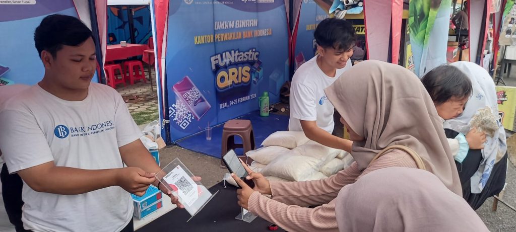 Bank Indonesia Tegal Dorong Transaksi Non Tunai QRIS Bagi Pembayaran Ritel