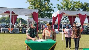 TMMD Sengkuyung Tahap I 2024 Aspal Jalan Sepanjang 900 Meter