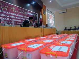 KPU Kabupaten Tegal Gelar Rekapitulasi Suara Tiga Hari