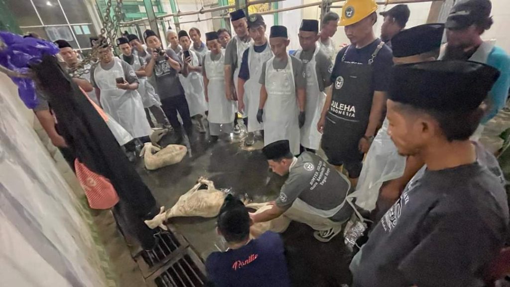 Memastikan Daging Halal, Juleha Gelar Pelatihan Menyembelih Hewan Secara Halal