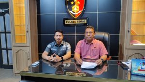 Satreskrim Polres Tegal Amankan Pelaku Begal Payudara 