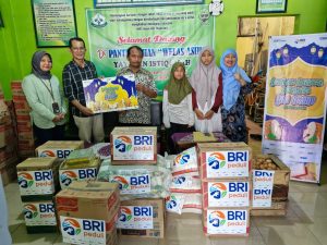 BRI Tegal Salurkan Sembako untuk Anak Yatim