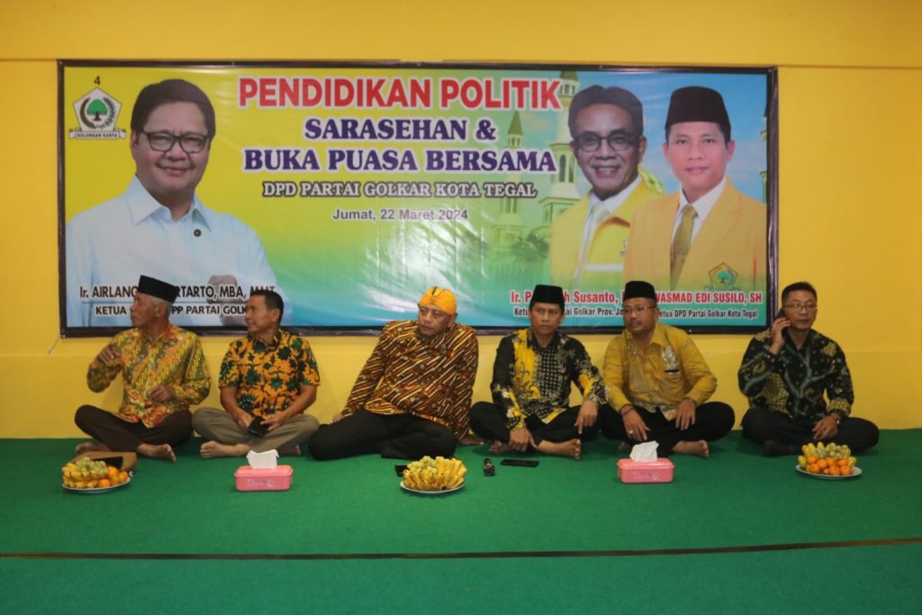 Bakal Calon Wali Kota Tegal Bukber dengan DPD Golkar