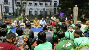 Dialog dengan Bakal Calon Wali Kota Tegal, Komunitas Ojol Keluhkan Ini