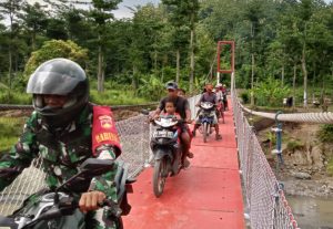 Terimakasih Dandim 0713 Brebes, Kami Tidak Perlu Lagi Menyeberang Sungai
