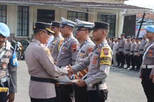 22 Personel Polres Tegal Terima Penghargaan