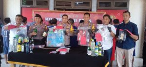 Operasi Pekat, Polres Pekalongan Ungkap 58 Kasus