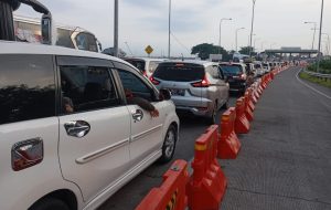 H-3 Lebaran, 9.953 Kendaraan Pemudik Masuk Jateng Via Exit Tol Pejagan