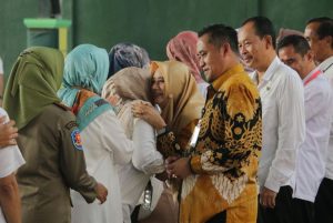 Mansur Pimpin Apel Pagi Usai Cuti Bersama Hari Raya Idul Fitri