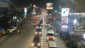 Jalan Arteri Pantura Kota Tegal Mulai Ramai Pemudik
