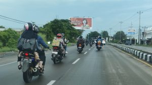 H+4 Lebaran Pemudik Sepeda Motor Mendominasi Jalur Pantura Tegal-Brebes
