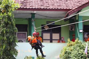 Begini Kalau Pelajar SMA di Brebes Digembleng Penanganan Gempa Bumi