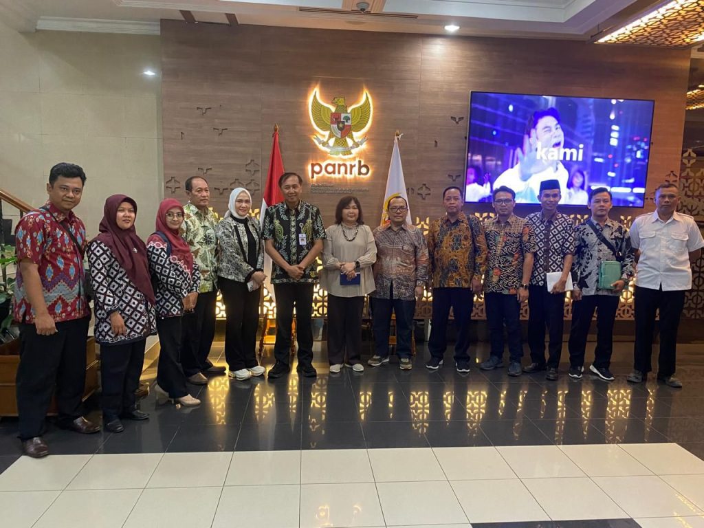 Pj Bupati Brebes Pimpin PTT Konsultasi ke Kemenpan RB