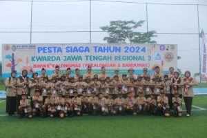 Kwarcab Tegal Kirimkan 4 Barung di Pesta Siaga Kwarda Jateng