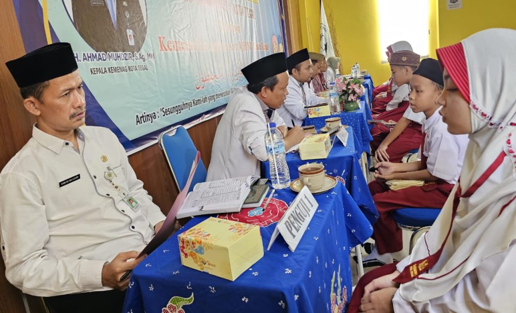 52 Siswa SD Ihsaniyah 1 Pusaka Ikuti Ujian Tahfidzul Qur’an