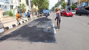 Pemeliharaan Rutin Bidang Bina Marga DPUPR Mulai Berjalan