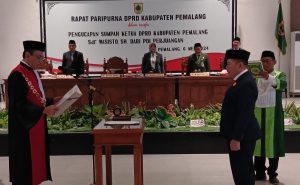 Wasisto Dilantik Menjadi Ketua DPRD Pemalang