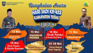 Wow, Hari Jadi ke-423 Kabupaten Tegal Dimeriahkan Sound of Moci dan Band Ungu