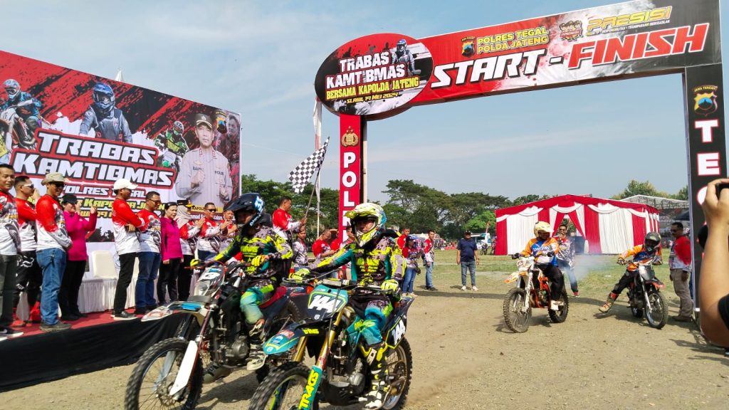 Ratusan Peserta Ikuti Trabas Kamtibmas Bersama Polda Jateng