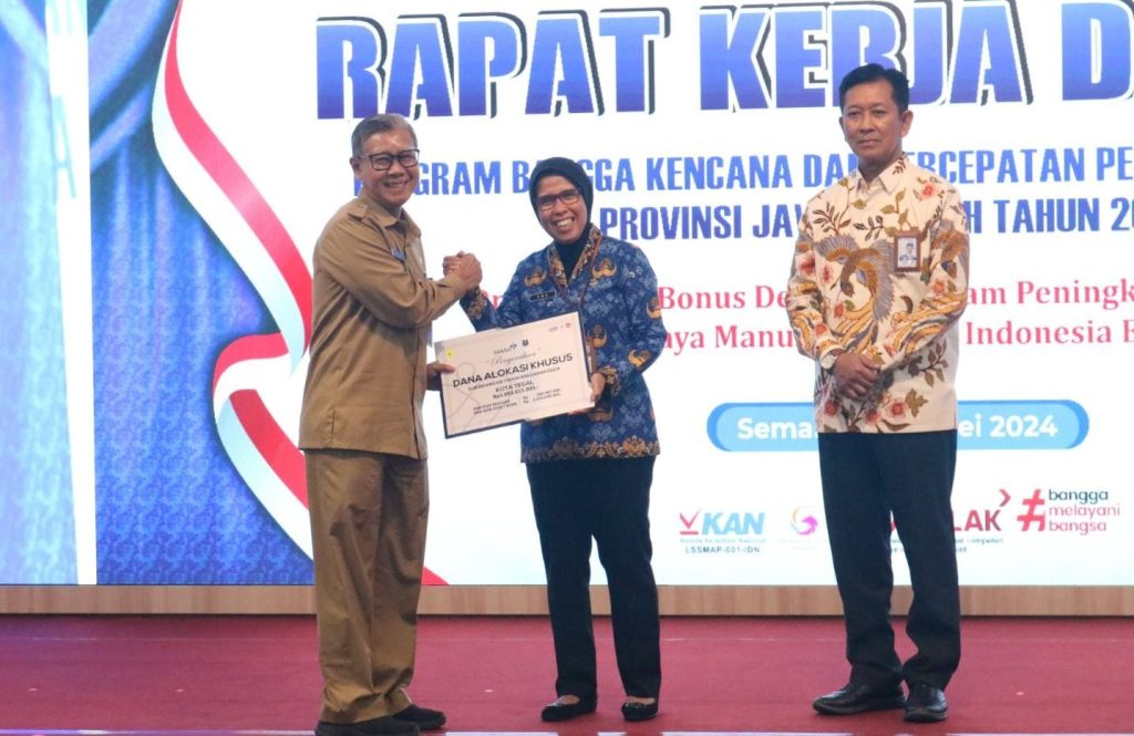 Pemkot Tegal Terima DAK Rp 3,8 Miliar dari BKKBN RI