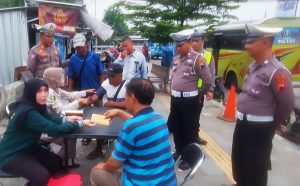 Keselamatan Ojol Jadi Perhatian Satlantas Polres Tegal Kota