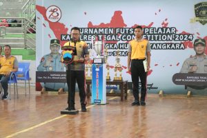 Berbagai Lomba Meriahkan Hari Bhayangkara ke-78 di Polres Tegal